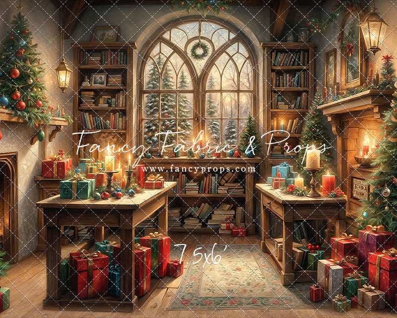 Winter Cabin Wrapping Room - with Sweep Option