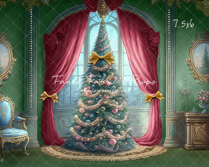 Christmas Wishes - All Green - with Sweep Option