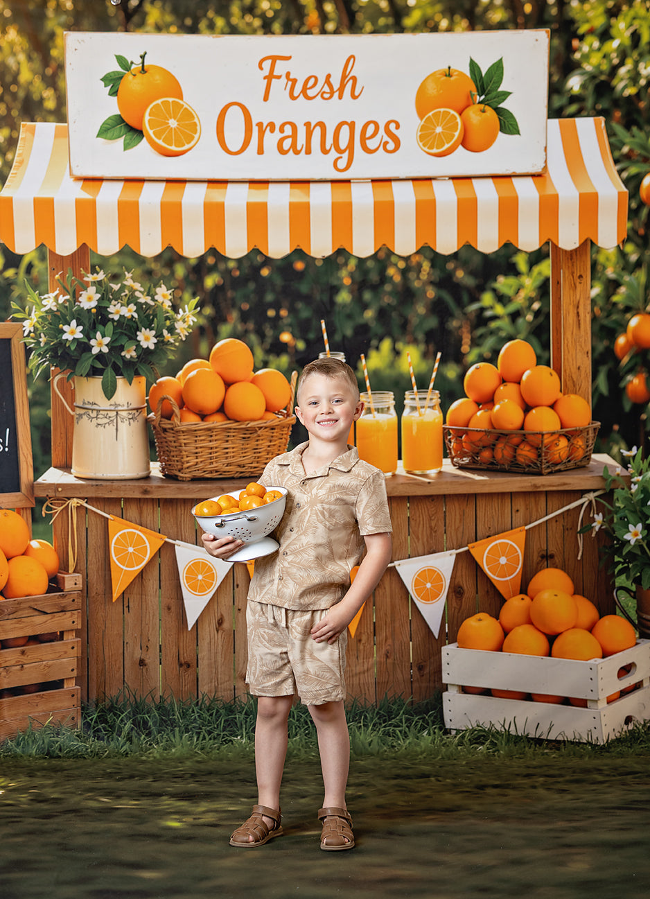 Sunshine Orange Stand - With Sweep Option