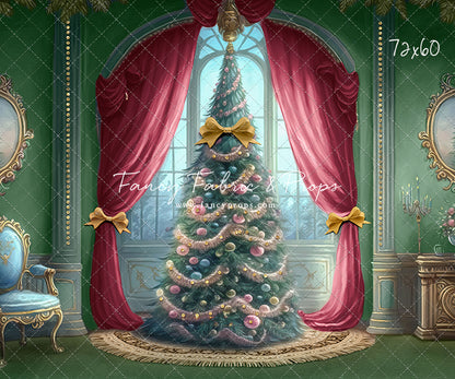 Christmas Wishes - All Green - with Sweep Option