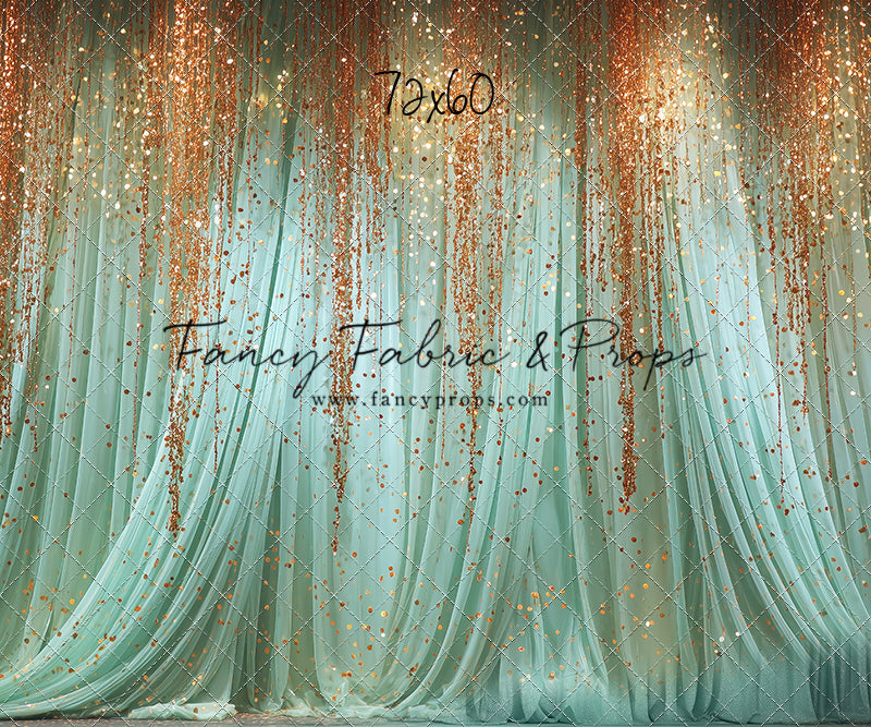 Mint Curtain - With Sweep Option