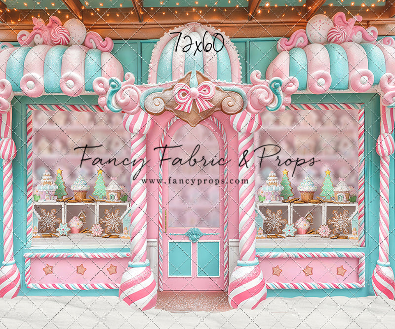 Pastel Gingerbread Store - With Sweep Option