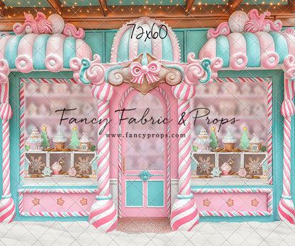 Pastel Gingerbread Store - With Sweep Option