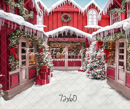 North Pole Village Square - With Sweep Option