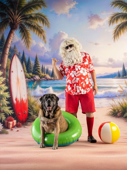 Coastal Christmas Cove - With Sweep Option