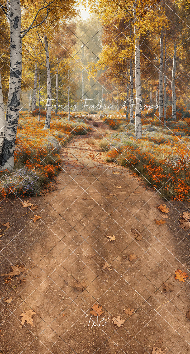 Beautiful Autumn Stroll - With Sweep Option