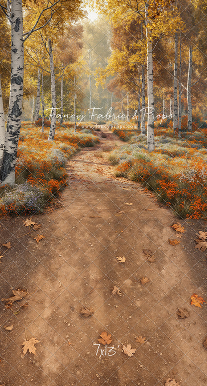 Beautiful Autumn Stroll - With Sweep Option