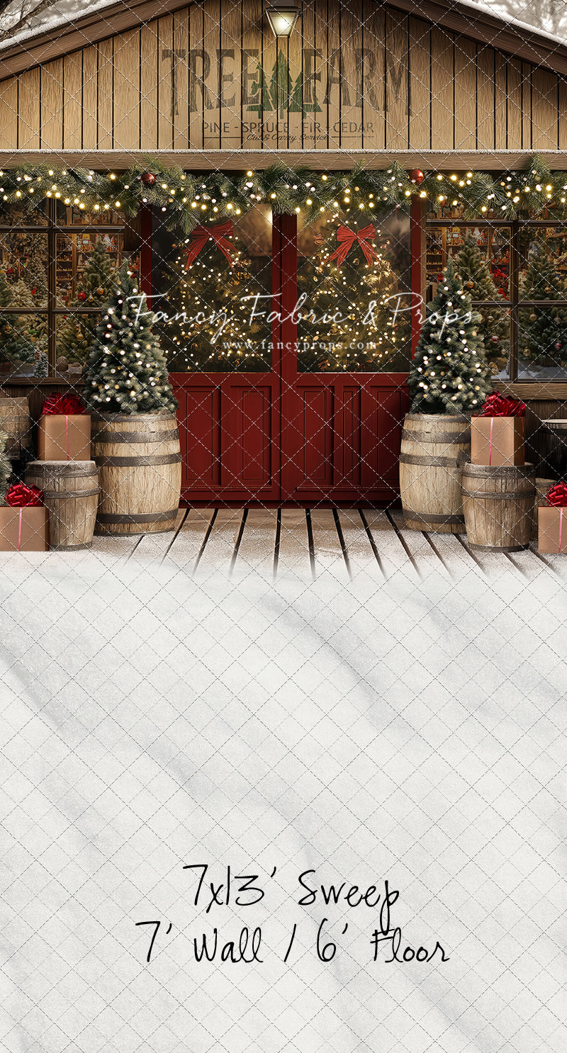 Country Pines Tree Farm with sweep option