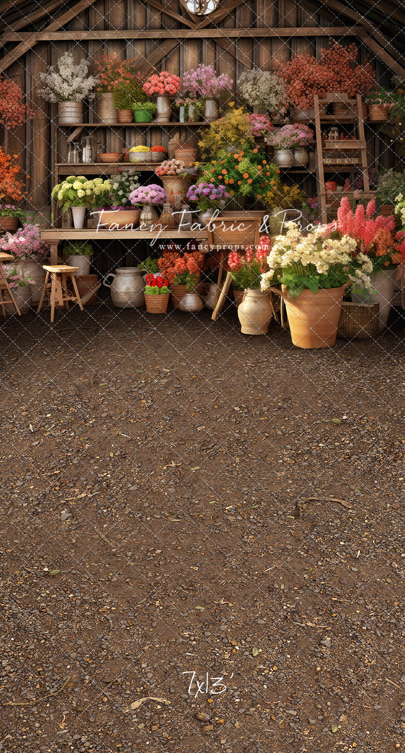 Grandma's Gardening Shed - With Sweep Option