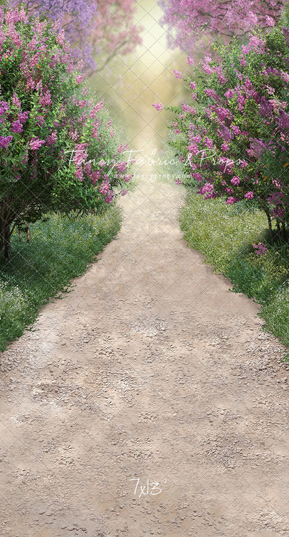 Lilac Garden Path - With Sweep Option