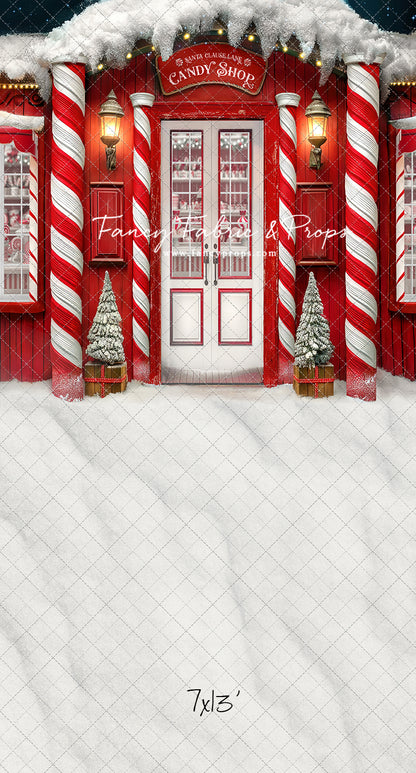 Santa Claus Lane Candy Shop - With Sweep Option