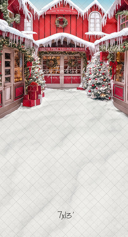 North Pole Village Square - With Sweep Option