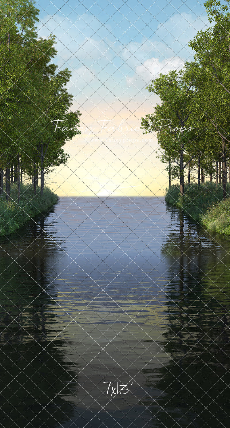 Spring at the Lake - With Sweep Option