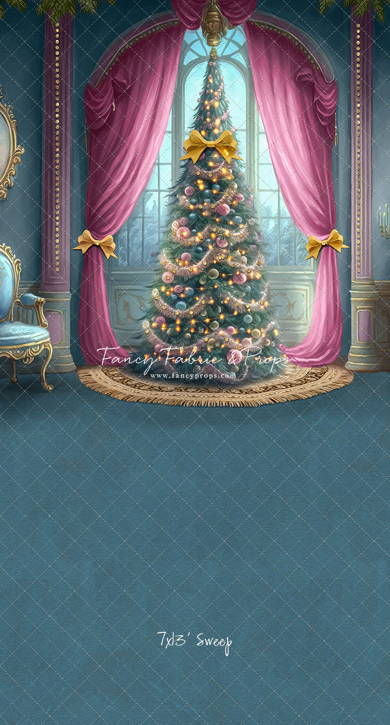 Christmas Wishes - All Blue - with Sweep Option