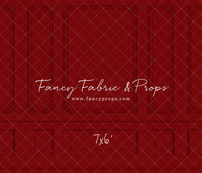 Classy Red Christmas Wall