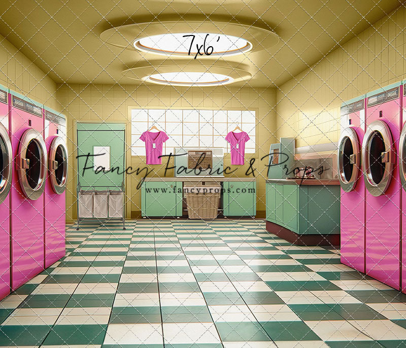 Laundry Day - Yellow With Double Washers- With Sweep Option