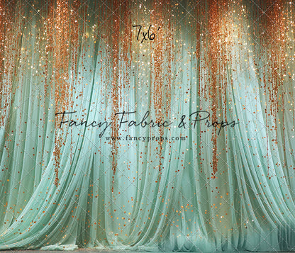 Mint Curtain - With Sweep Option