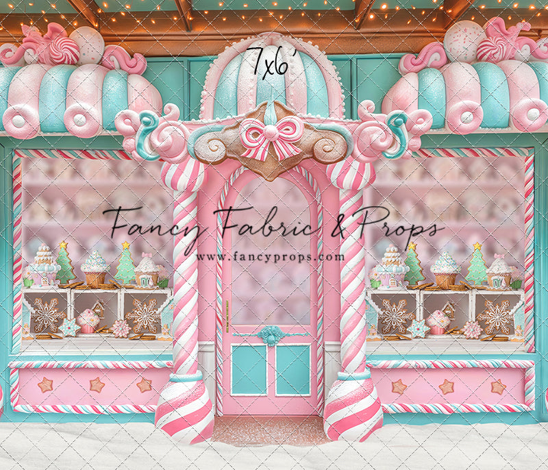 Pastel Gingerbread Store - With Sweep Option