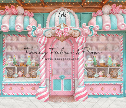 Pastel Gingerbread Store - With Sweep Option