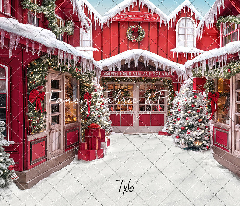 North Pole Village Square - With Sweep Option