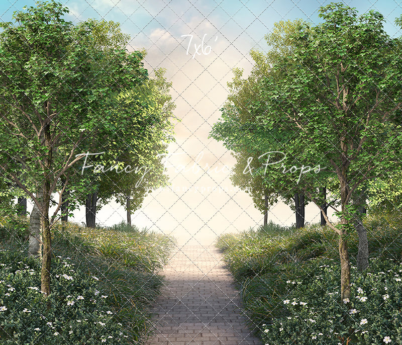 Spring Morning Stroll - With Sweep Option