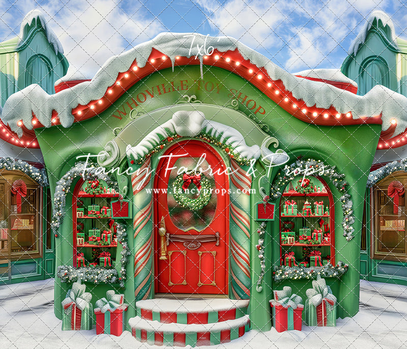 Who-Town Toy Shop - With Sweep Option