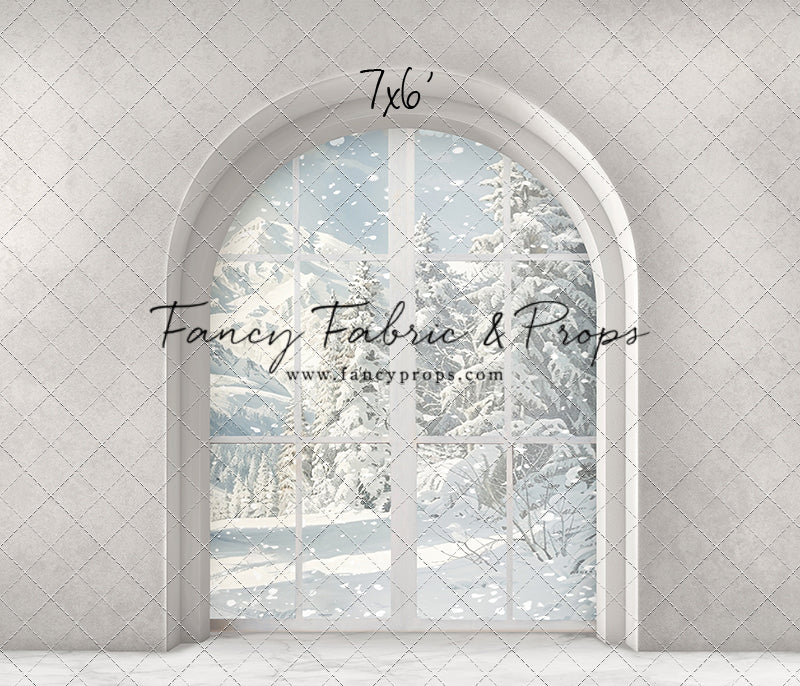Winter Arch Window