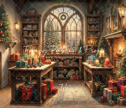 Winter Cabin Wrapping Room - with Sweep Option