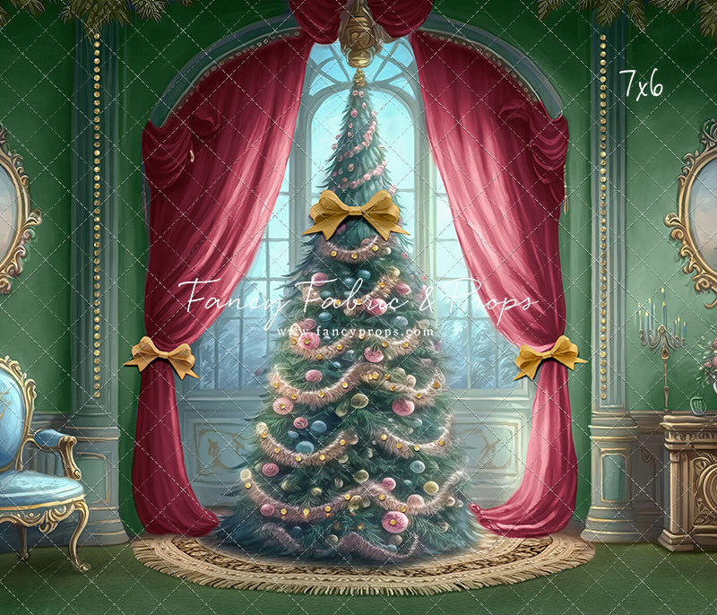 Christmas Wishes - All Green - with Sweep Option