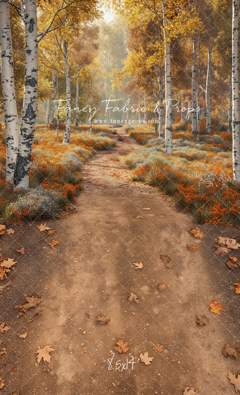 Beautiful Autumn Stroll - With Sweep Option