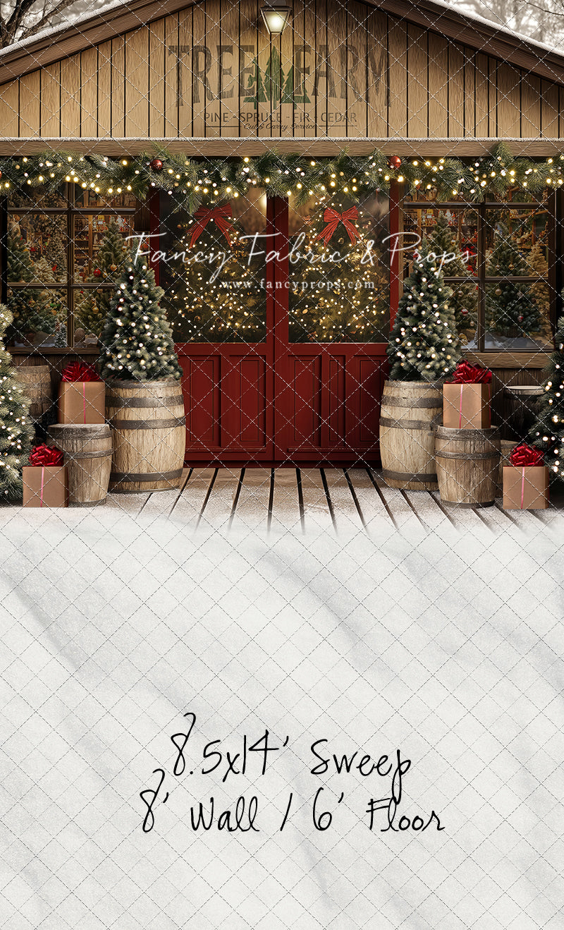 Country Pines Tree Farm with sweep option