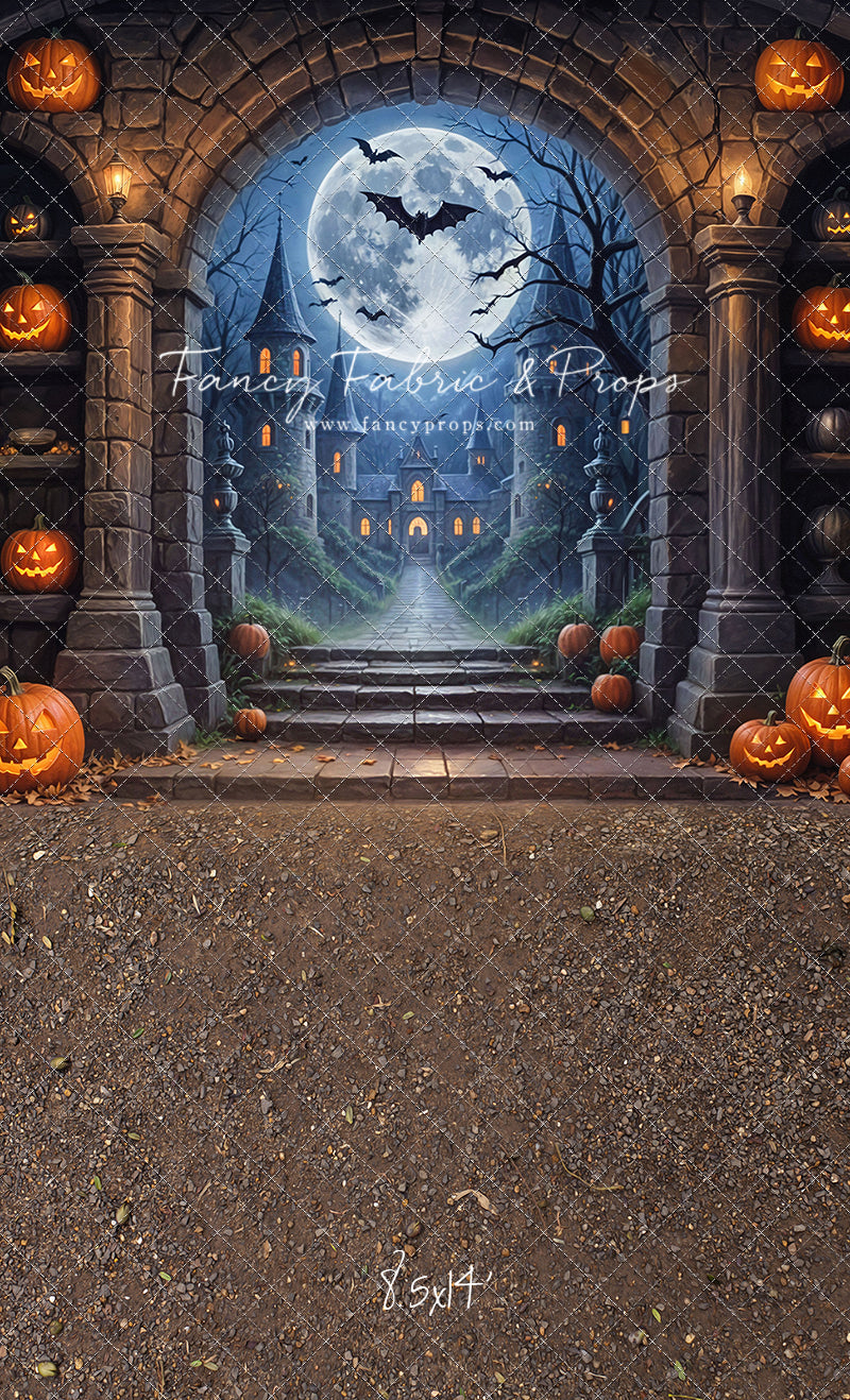 Gothic Halloween Gateway - Dirt Floor - With Sweep Option