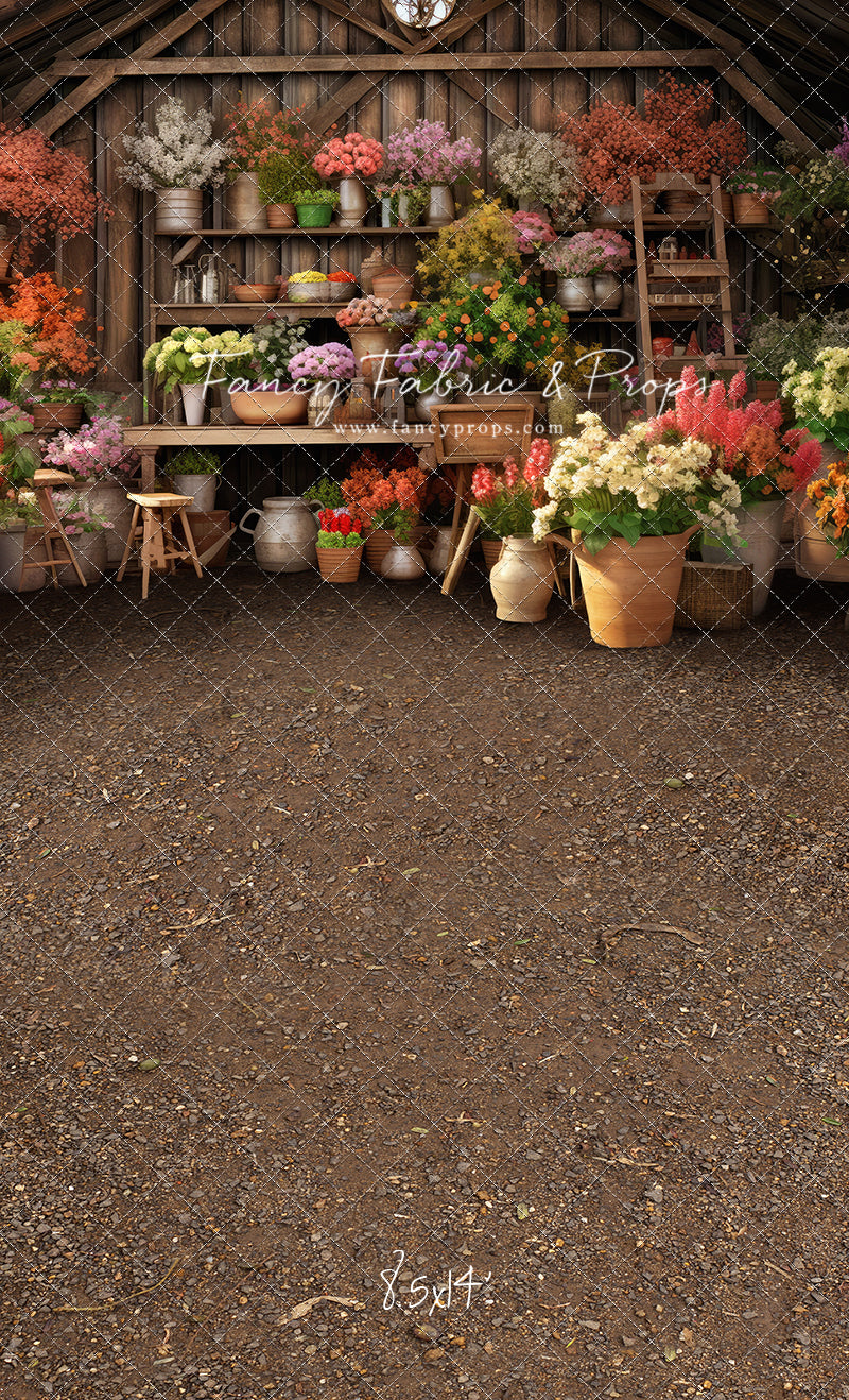 Grandma's Gardening Shed - With Sweep Option