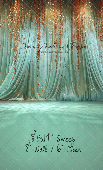Mint Curtain - With Sweep Option