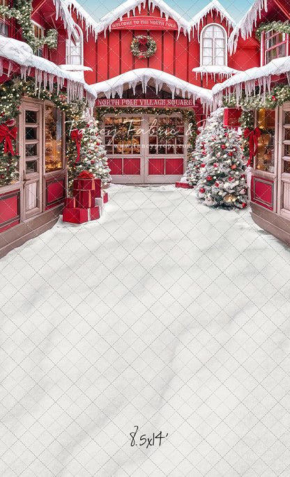 North Pole Village Square - With Sweep Option