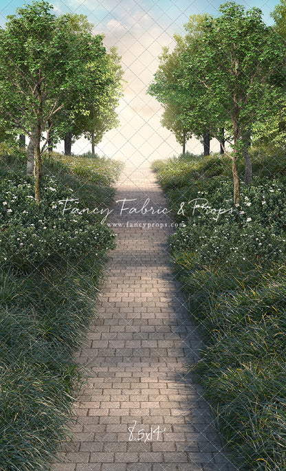 Spring Morning Stroll - With Sweep Option