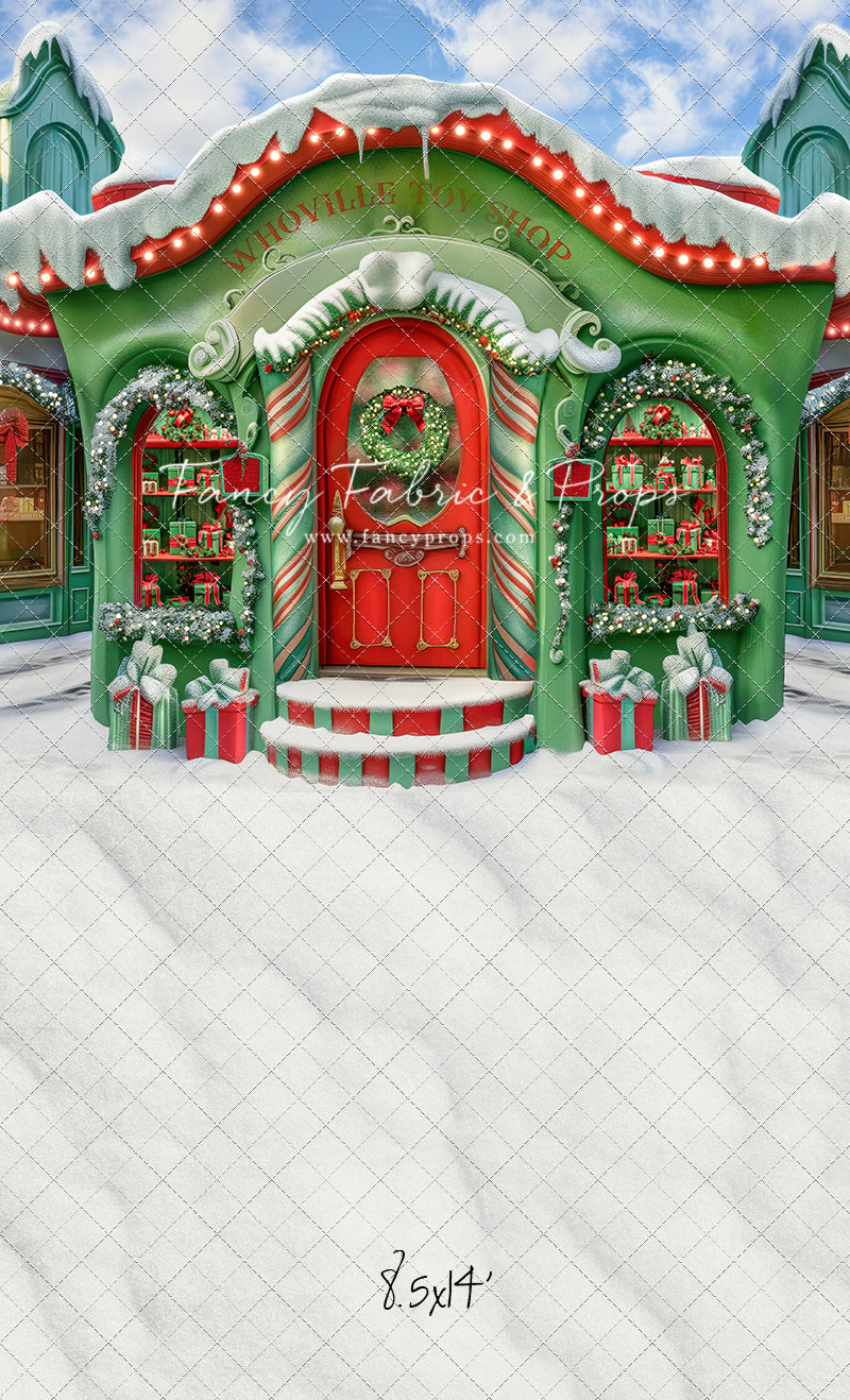 Who-Town Toy Shop - With Sweep Option