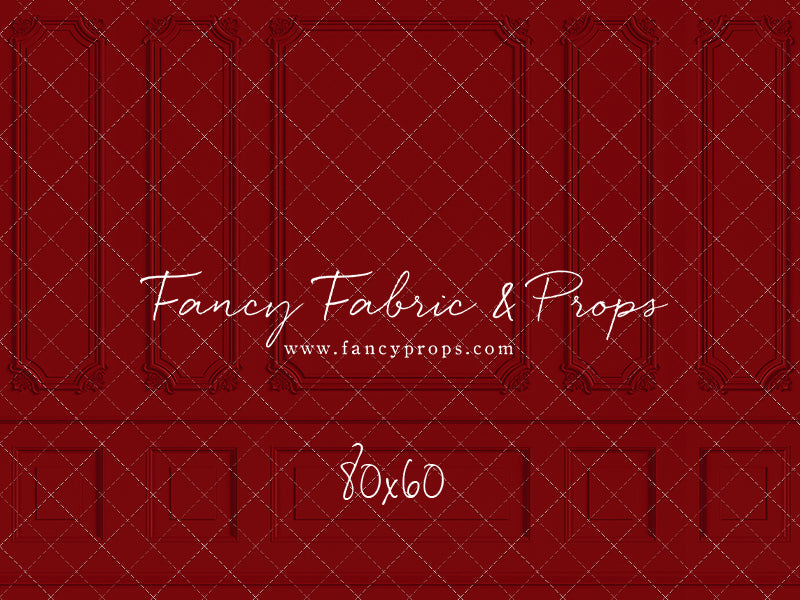 Classy Red Christmas Wall