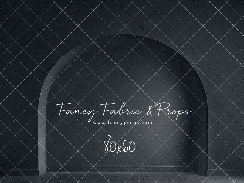 Modern Midnight Alcove - Wood Floor - With Sweep Option