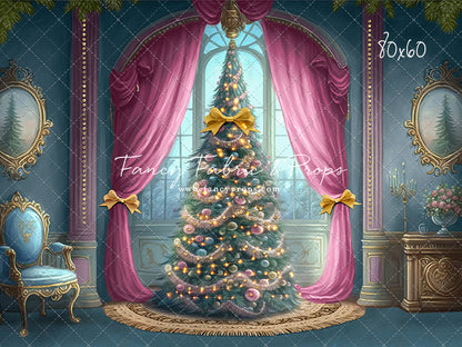 Christmas Wishes - All Blue - with Sweep Option