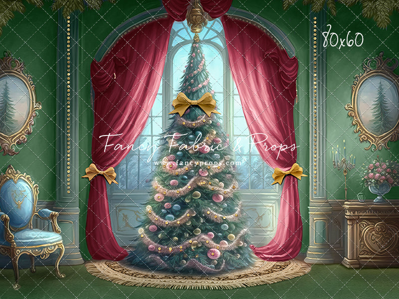 Christmas Wishes - All Green - with Sweep Option