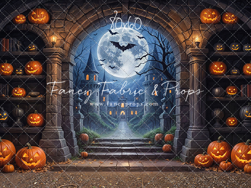 Gothic Halloween Gateway - Dirt Floor - With Sweep Option