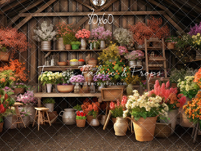 Grandma's Gardening Shed - With Sweep Option