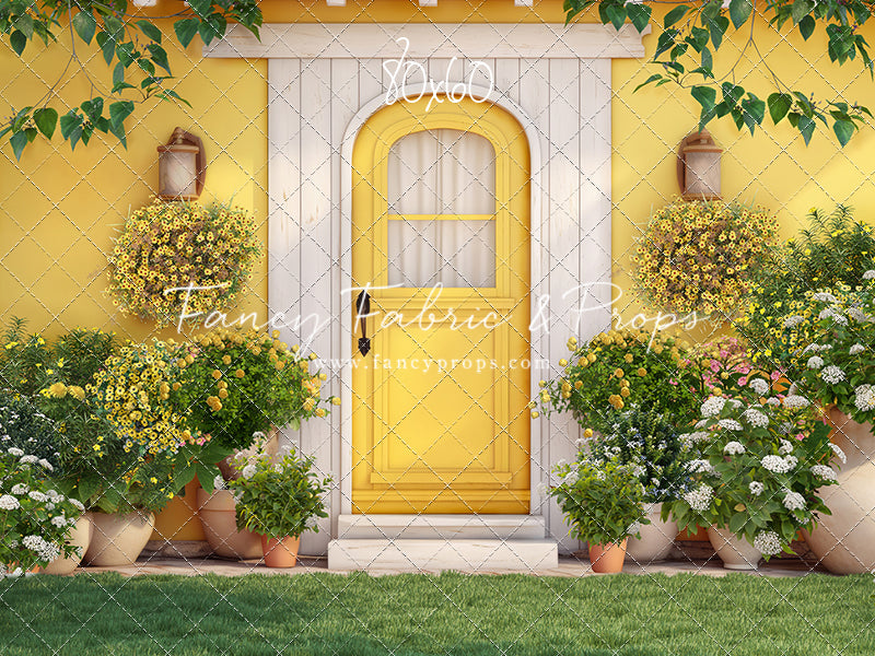Sunny Spring Welcome - With Sweep Option