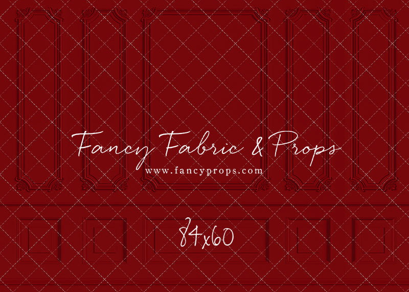 Classy Red Christmas Wall