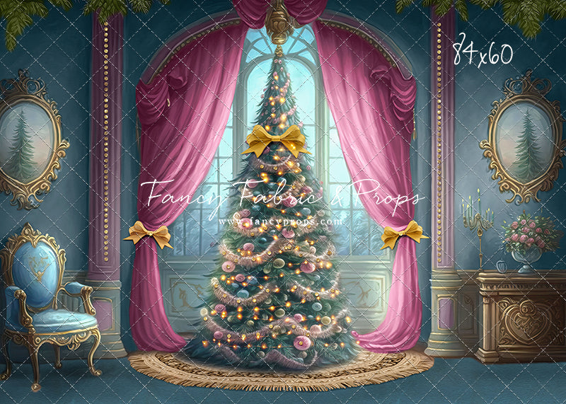 Christmas Wishes - All Blue - with Sweep Option