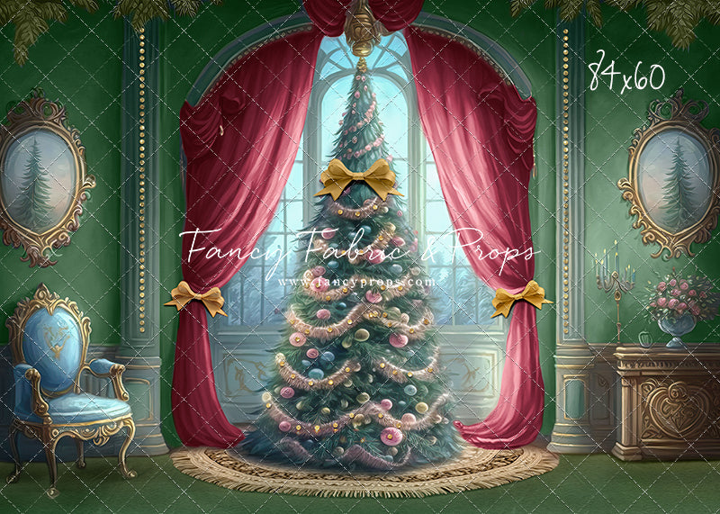 Christmas Wishes - All Green - with Sweep Option