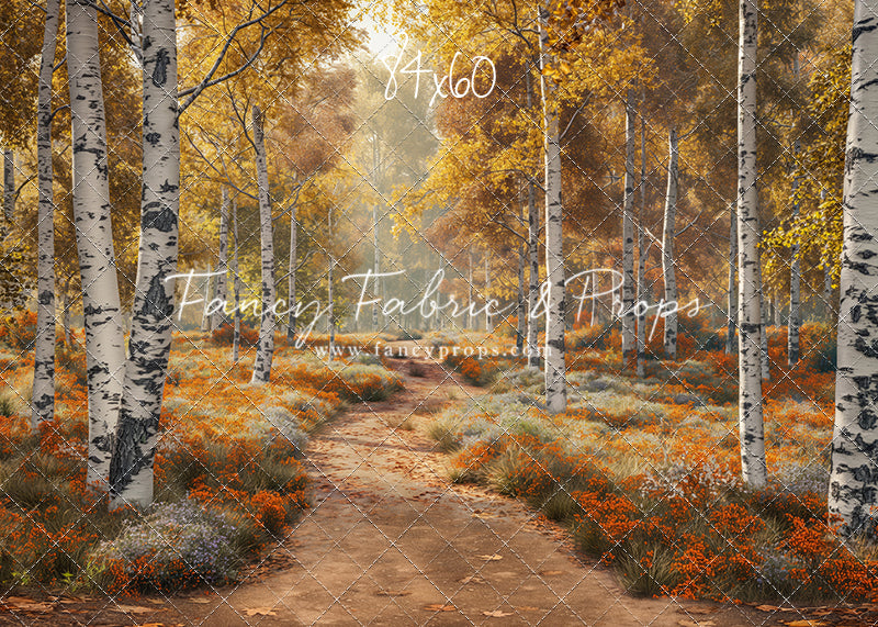 Beautiful Autumn Stroll - With Sweep Option