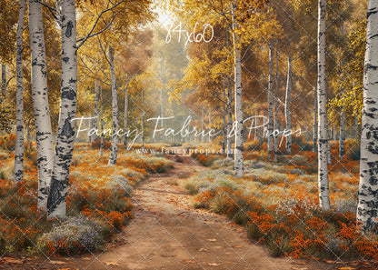 Beautiful Autumn Stroll - With Sweep Option