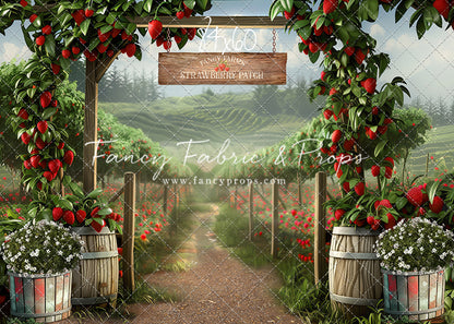 Fancy Farms Strawberry Patch - With Sweep Option